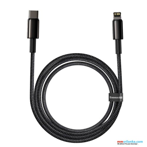 Baseus Tungsten Gold Fast Charging Data Cable Type-C to iP PD  20W 2M